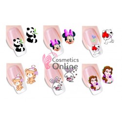 Stickere cu Apa model STC01 Animalute set de 6 folii